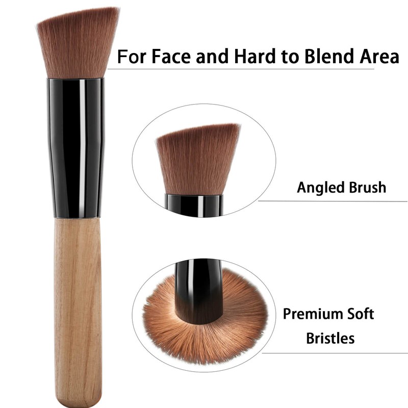 Paquete de 2 cepillos autobronceadores (negro)