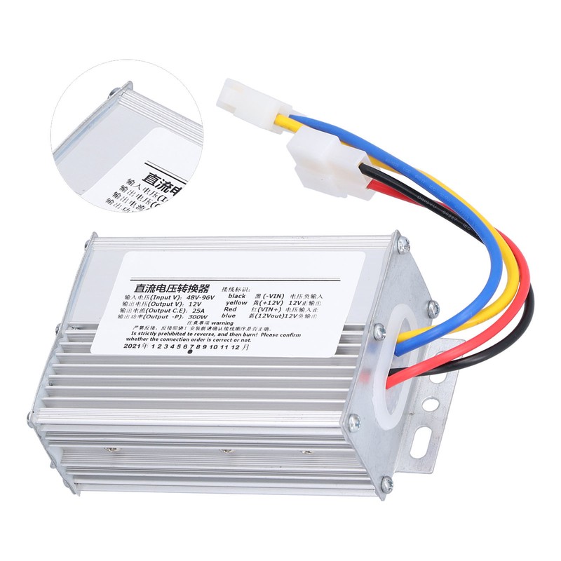 48V‑96V to 12V DC Voltage Converter Stable Waterproof Efficient Output
