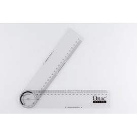 The Original Directly from the Manufacturer! Protractor with Display of the Angle Bisector