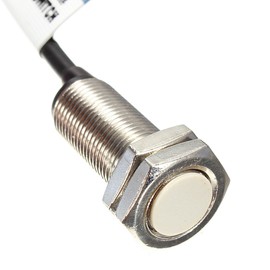 Hall Effect Sensor Proximity Switch NJK-5002C NPN 3 Wire Normally Open 10mm Inductive Proximity Sensor Switch with Magnet