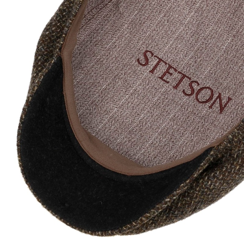 Stetson Belfast Tweed Flat Cap - Men's Flat Cap -