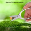 190mm Stainless Steel Garden Bonsai Scissors Shear Root Branch Trimming