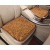 KENNISI Wood Beaded office Seat Cushion, Bead Seat Cushion for