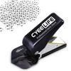 CyeeLife Dart Flight Hole Punch with 100 Metal O Rings,