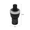 Tiardey 2PCS 22mm 10K Ohm Variable Speed Potentiometer Rotary Potentiometer