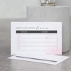 Appointment Cards (Set of 100) with Exclusive Gold Embossing for