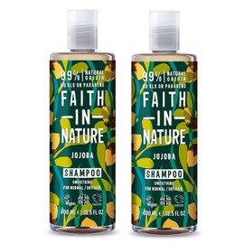 FAITH IN NATURE (2 Pack) - Faith in Nature - Jojoba Shampoo | 400ml | 2 PACK BUNDLE