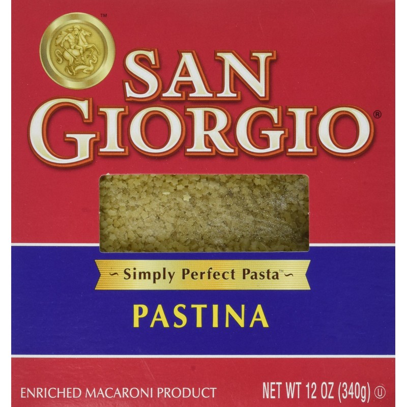 San Giorgio Enriched Macaroni Product Pastina 12 Ounces (Pack of