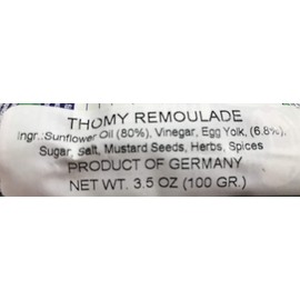 Thomy Delikatess Remoulade in a Tube - 100 ml (Pack of 2)