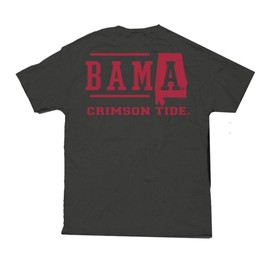 Campus Collection Alabama State A SS T-Shirt-Graphite-Medium