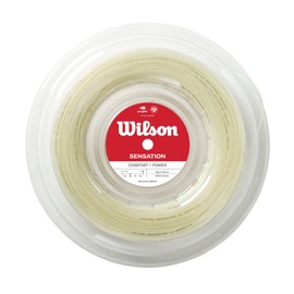 Wilson Sensation 16 200M Reel Tennissaite - Natural, One Size