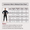 Lemorecn Mens Wetsuits Jumpsuit Neoprene 3/2mm Full Body Diving Suit(CA3031BLUE-M)