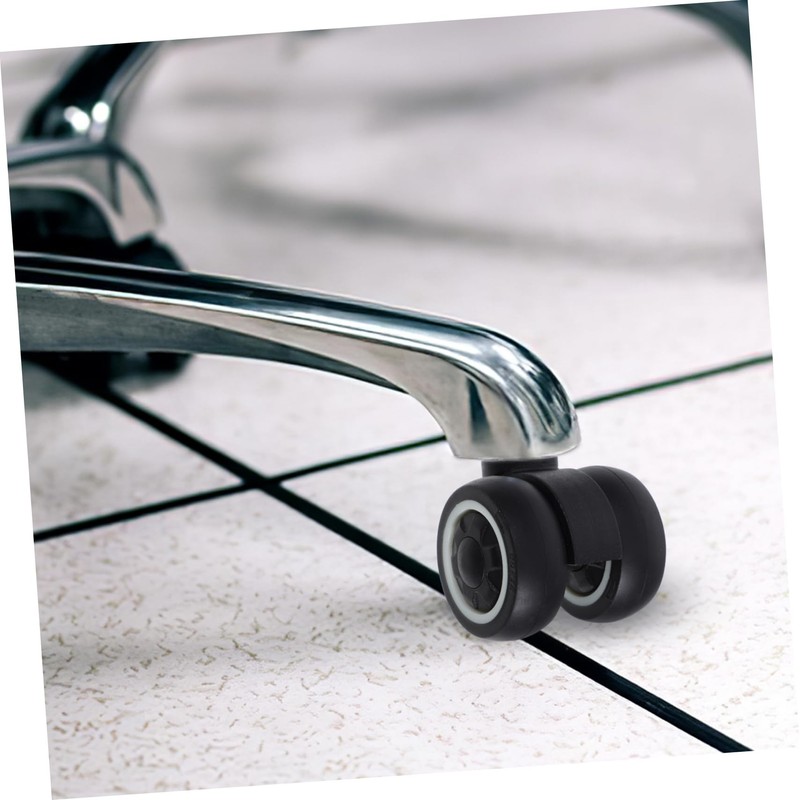 Parliky 5pcs Heavy Duty Office Chair Casters Wheels Double Bearing