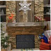 iplusmile 1 Set Fireplace Mesh Screen Curtain Heat Resistant Fireplace