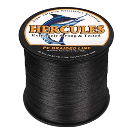 HERCULES PE Line, 4 Strands Fishing Line, 15 Colors, Far-Throw X4 PE Fishing Line, Strong Strength, High Sensitivity, Fishing Line, Durable, Versatile, Non-Stretch, Casting Fishing, Aging, Egging,