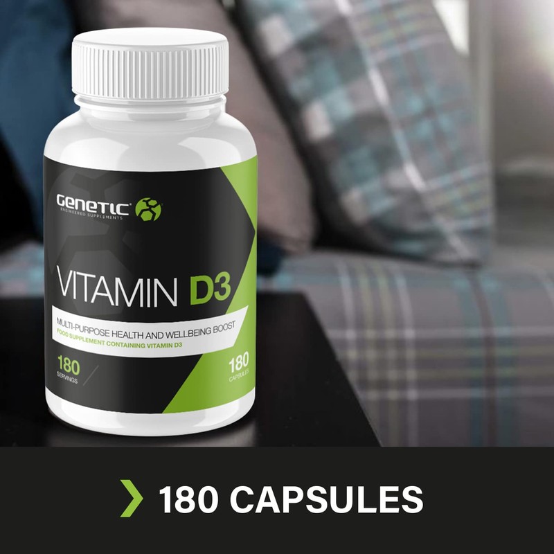 Genetic Supplements - Vitamin D3 - Vitamins and Supplements -