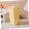 LABRIMP 4pcs Mini Desktop Trash Bins Lid Creative Office Waste