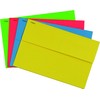 Mead 35364 Brite Wallet, Legal Size, 10x15-Inch, Assorted Fluorescent Colors