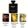 Black Intense Eau de Toilette Spray-Men’s Cologne, Long-Lasting Summer Fragrance
