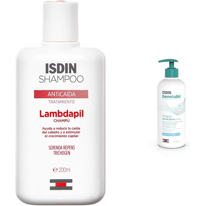 ISDIN Lambdapil, Shampoo Anticaída, Ayuda a Reducir la Caída del