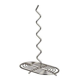 American Metalcraft 6” x 9” Oval Stainless Steel Onion Ring Spindle