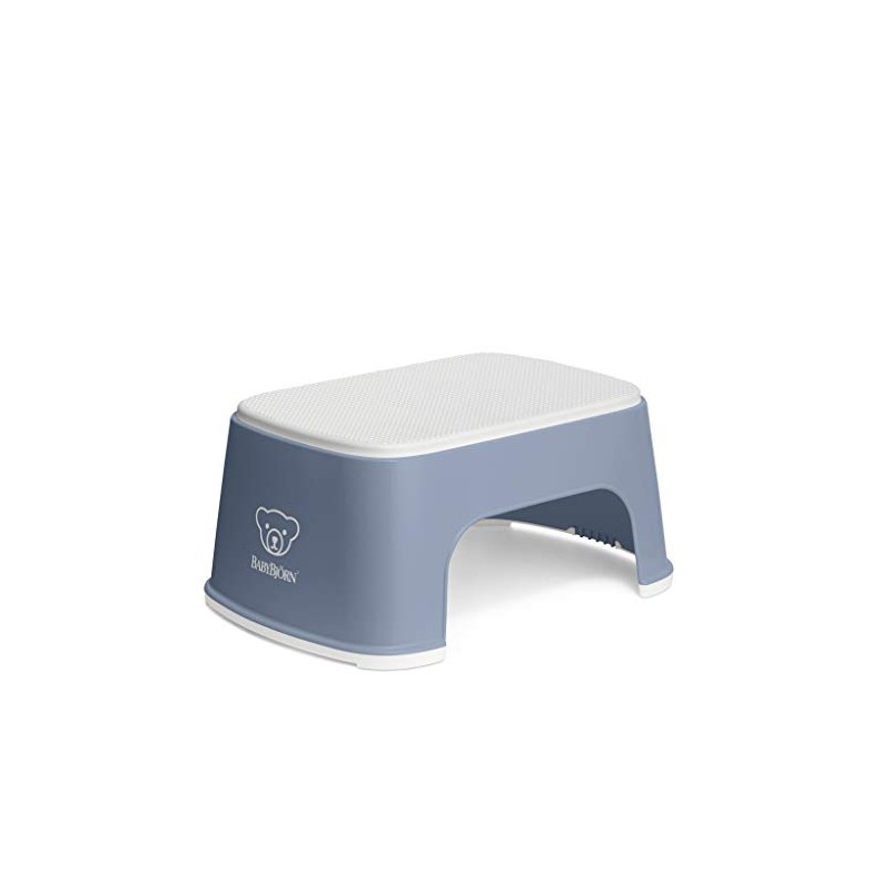 BabyBjörn Step Stool, Deep Blue/White
