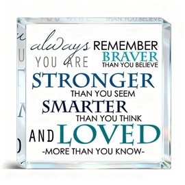 OZUEMUL Best Women's Stocking Stuffers Inspirational Gifts for Women Stocking Stuffers for Adults Women Motivational Signs Desk Plaque Always Remember House Decorations for Home Womens Christmas Gifts 2025