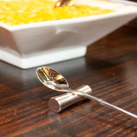 Incontesta Stainless Steel Chopsticks Rest - Set of 2 Knife & Chopsticks Holder, Food Grade Material, Corrosion Resistant