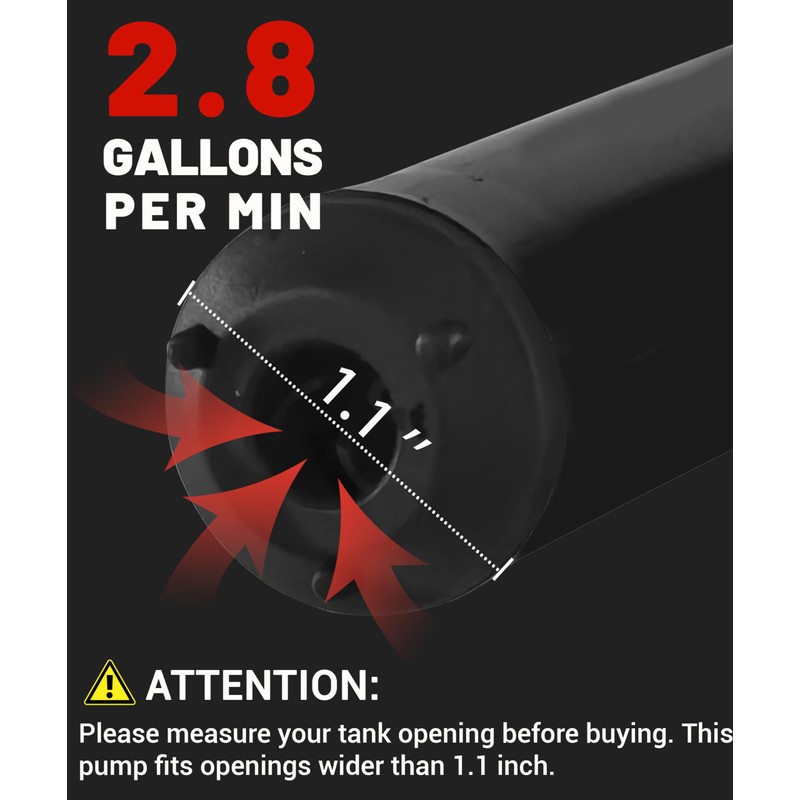FUELIO 2025 UPGRADED Fuel Transfer Pump - Leak-Proof USB Charging