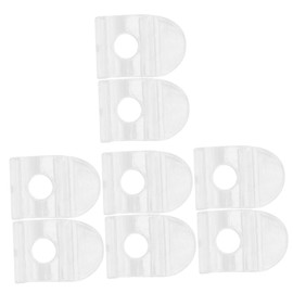 ORFOFE 8pcs Roller Window Shade Handles Easy to Install Cordless Blind Pulls Blinds Accessories for Use