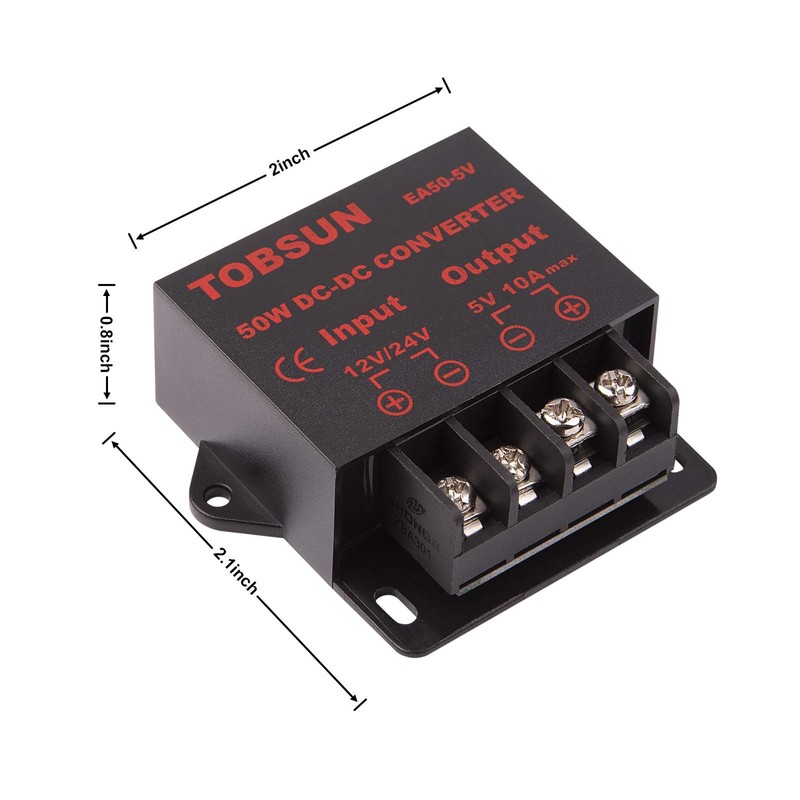 12v to 5v Converter - iGreely DC 12V 24V to