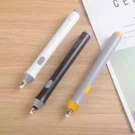 Tenwin Borrador Electrico Dibujo De Lápiz Ajustable 24 Repuestos