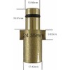 PressureWasherPartsUK Compatible With To Fit Karcher K-Series Female to Nilfisk