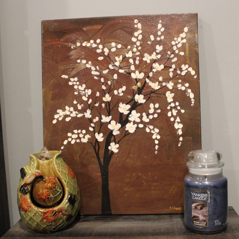 Gift Essentials Hummingbird Tabletop Ceramic Water Fountain - Relaxing, Bubbling