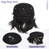 S-noilite Women Mens Short Fluffy Straight Hair Wigs Anime Cosplay