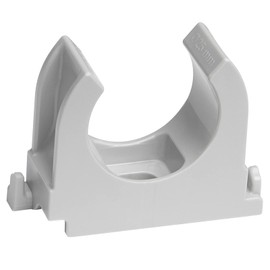 Pipe Clip 25 mm Grey Pack of 100