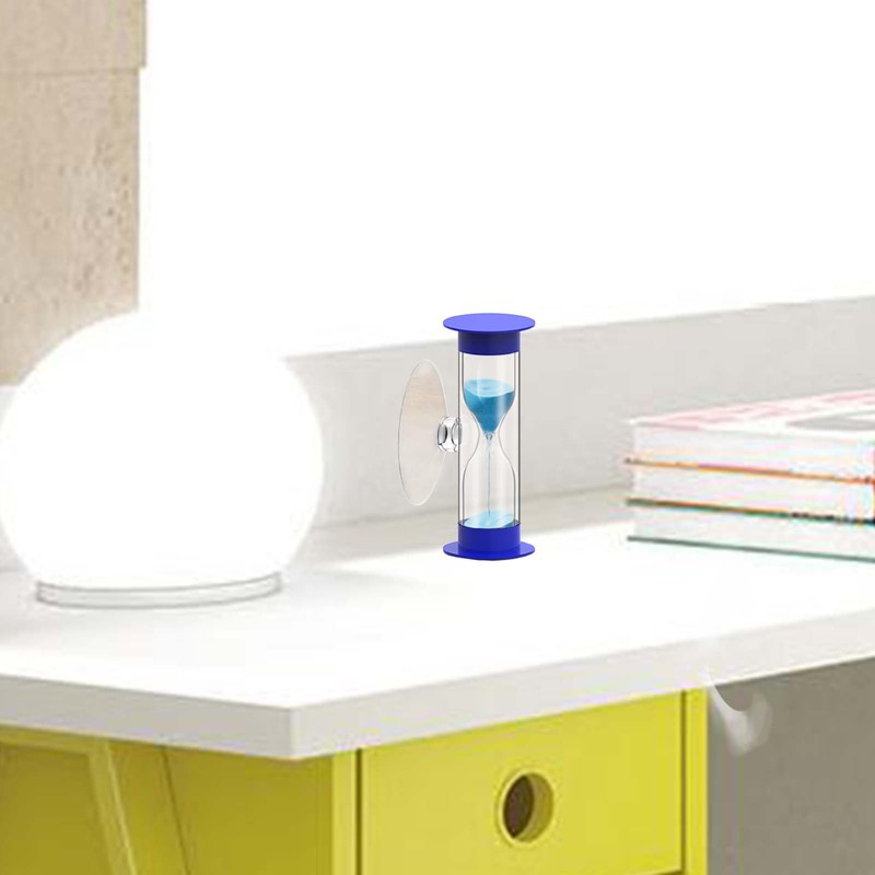 Hourglass Sand Timer 5 Minute with Suction Cup - Set