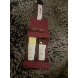 Glossier Limited Edition Balm Dotcom Biscotti & Espresso Duo Set Brand New