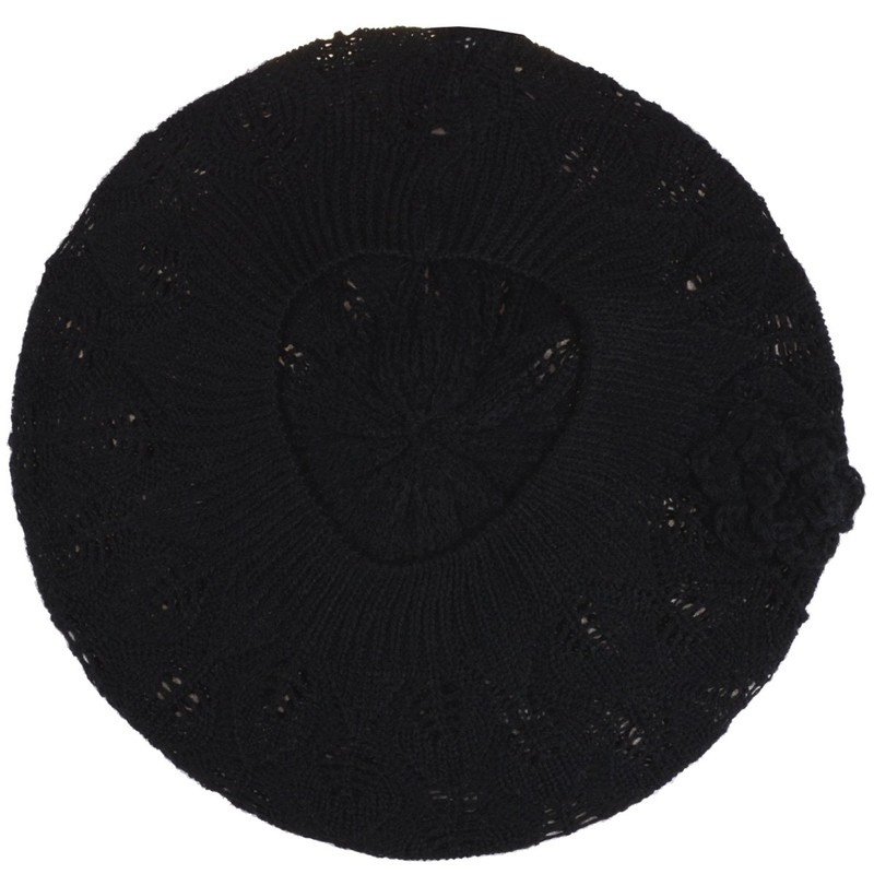 BYOS - Gorro de punto de ganchillo suave y ligero