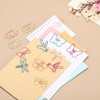 PATIKIL 40pcs Document Clips, Office Clips, Paper Clamp Clips, Butterfly