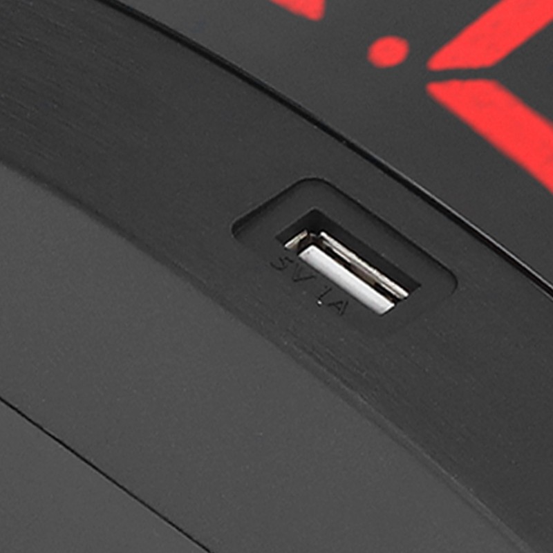 Digital Alarm Clock USB Charging Alarm Clock with 3 Vibration