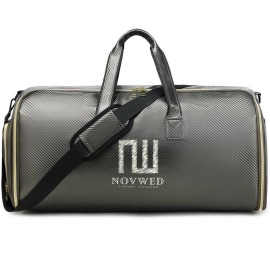 55L Carry On Garment Duffle Bag for Travel, Waterproof Convertible Suit Bag 23”