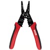 WGGE WG-015 Professional 8-inch Wire Stripper/Crimping Tool, Cable Cutter/Crimper, Wiring