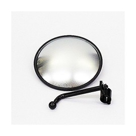 Hop, Front Undermirror, Round, 5.9 inches (15 cm), φ5.7 inches (147 mm), Black, Made in Japan