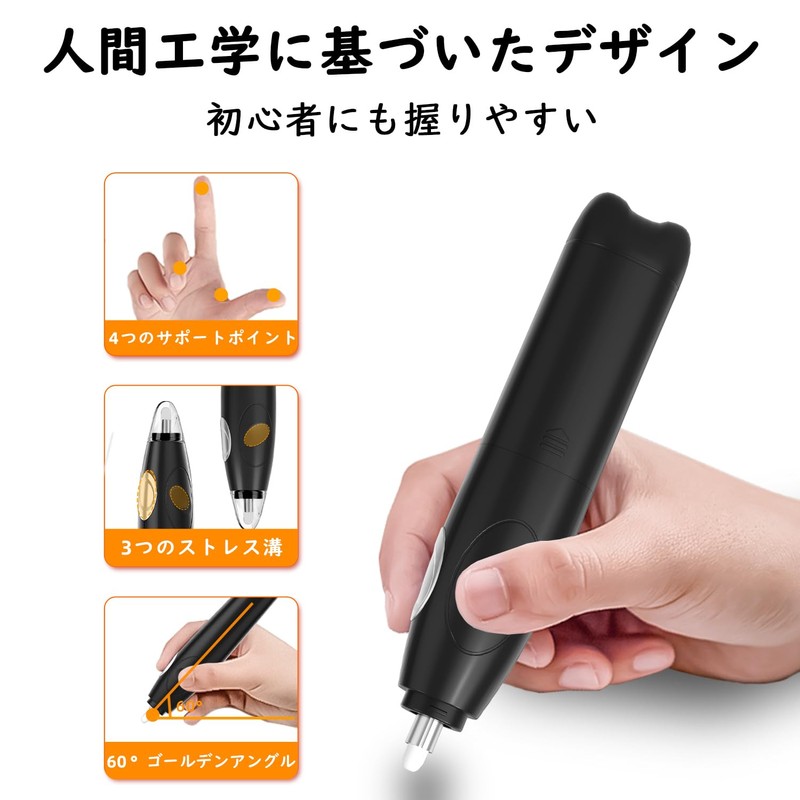 Zmol Electric Eraser, Electric Pencil Eraser for Artists, Detail Tools,