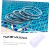 Sosoport Pool Hose Adapter Mm Stainless Throat Tube for Vacuum