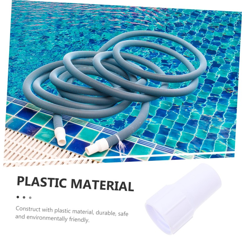 Sosoport Pool Hose Adapter Mm Stainless Throat Tube for Vacuum