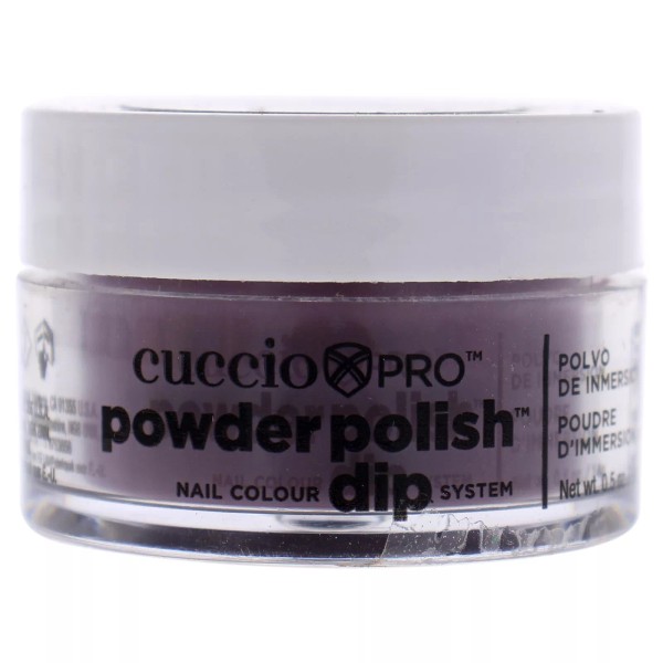 Cuccio Colour Powder Polish Nail Colour Dip System -Plum with