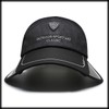 White Fang CA758 Mesh Logo Brim Cap, Stylish, Retractable, Sun