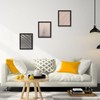 HUKONHEP 7x12 Black Picture Frames, Photos Frame with Plexiglass, Wall